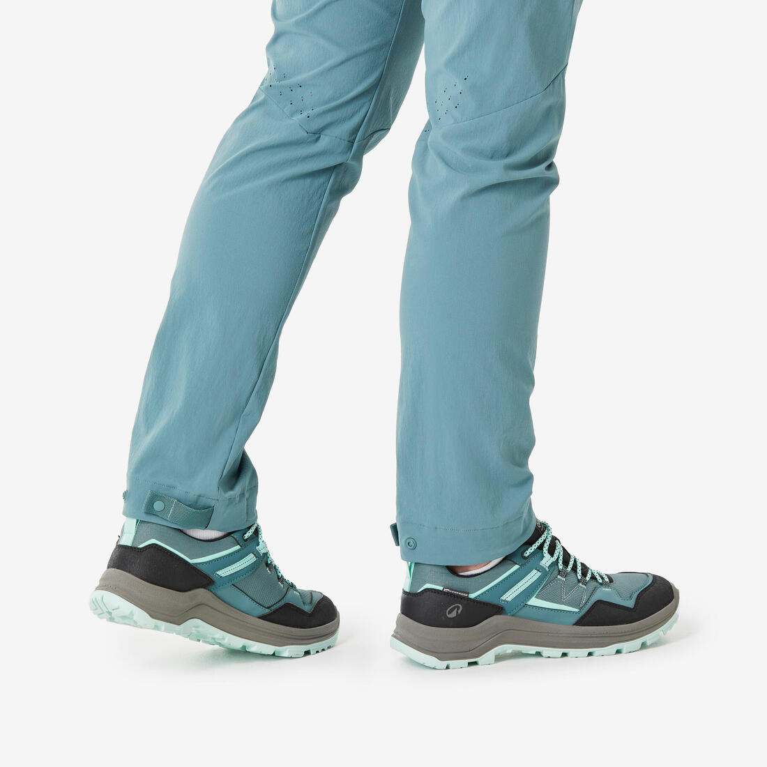 Pantalon de randonnée montagne - MH500 - noir - Femme