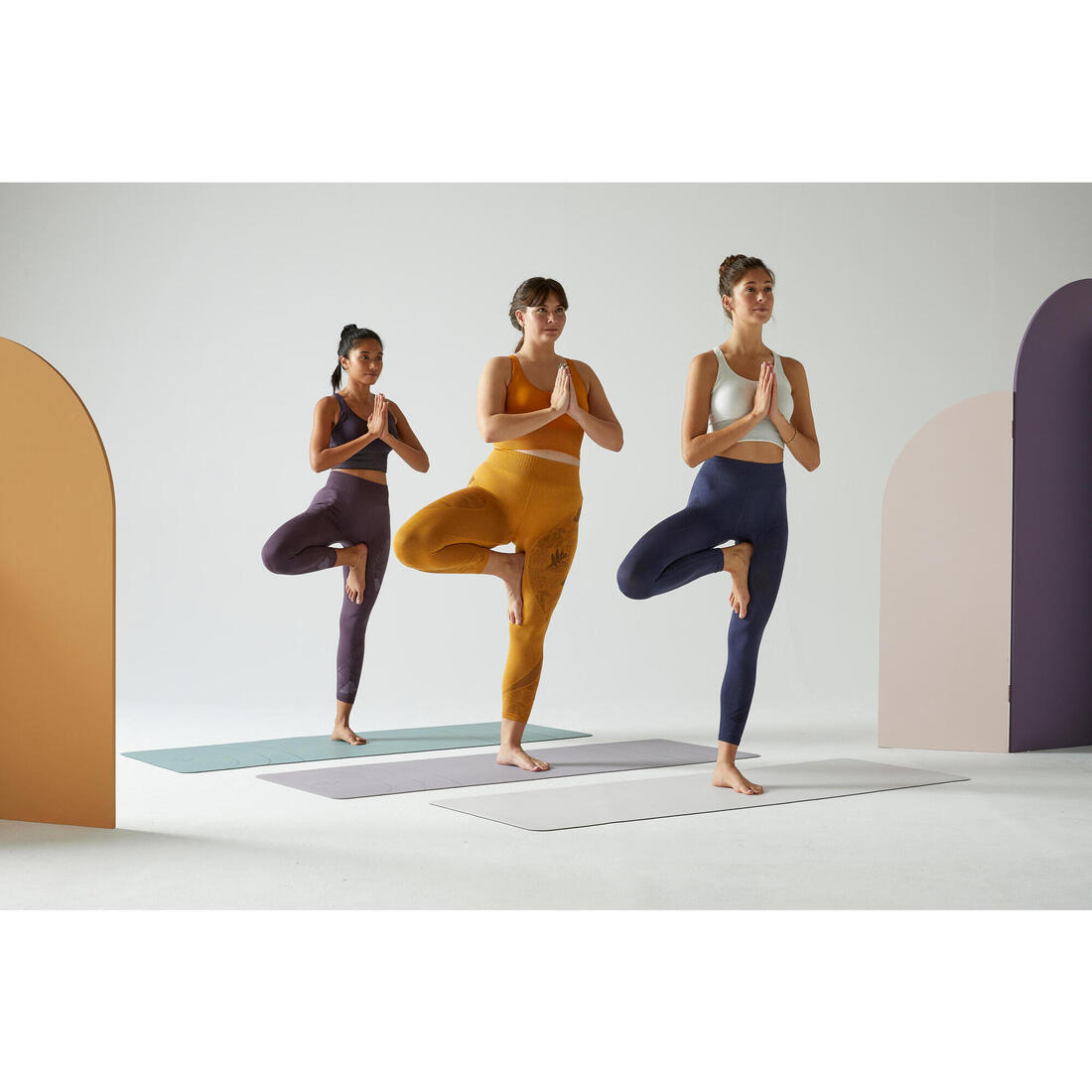 LEGGING 7/8 YOGA DYN SANS COUTURES CHINE