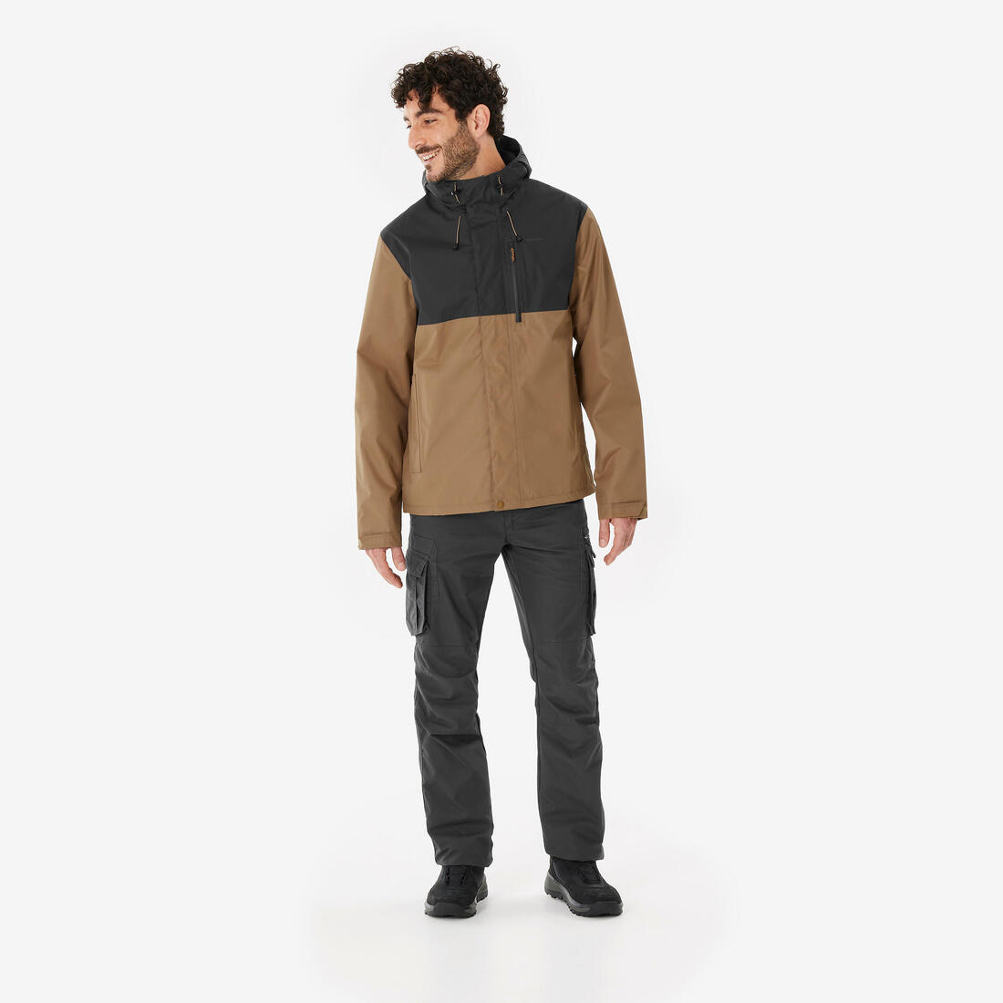 Veste de randonnée imperméable homme, NH500