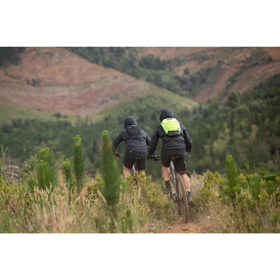 COUPE VENT VELO VTT BLEU