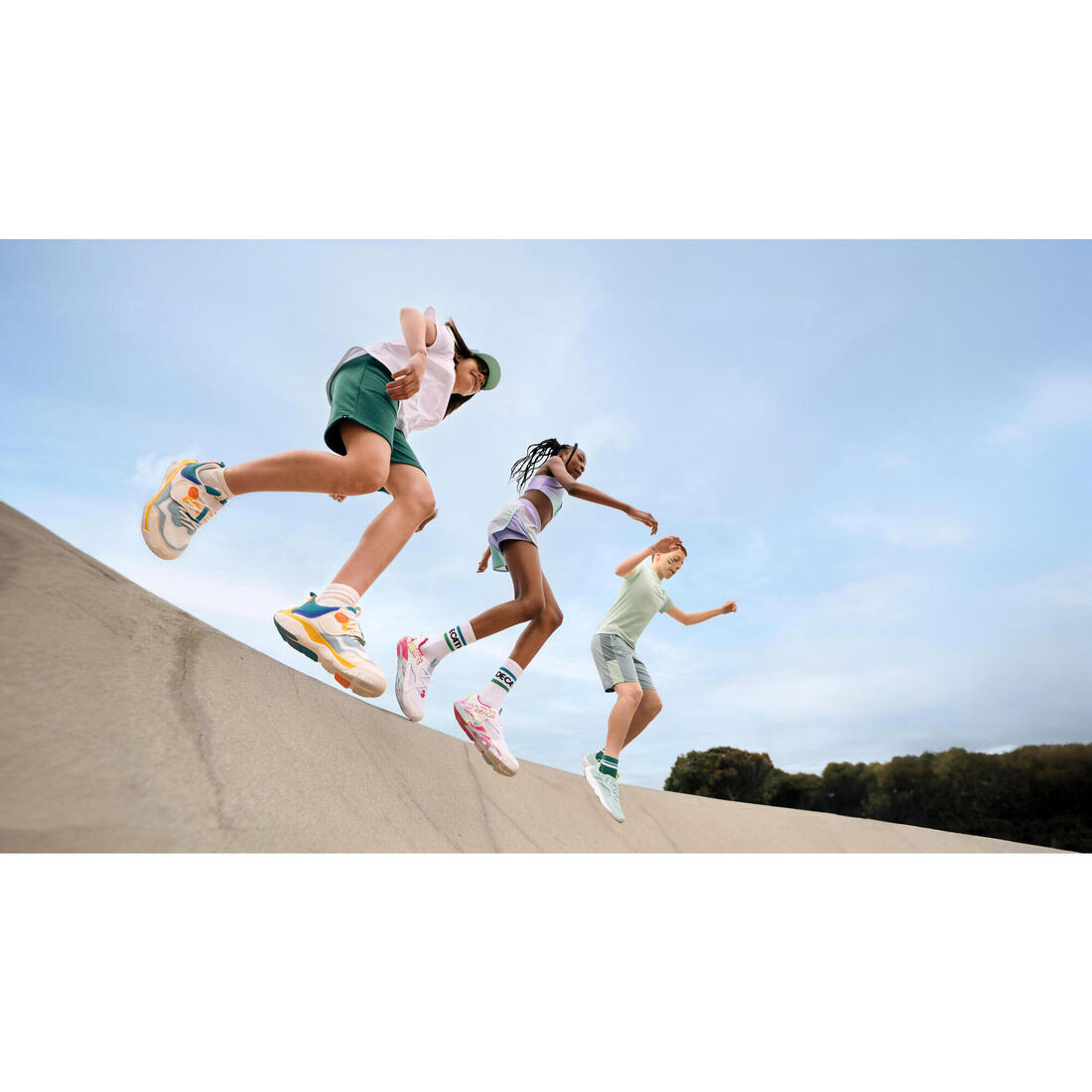 Chaussures multisport respirantes enfant mixte, Playful Summer