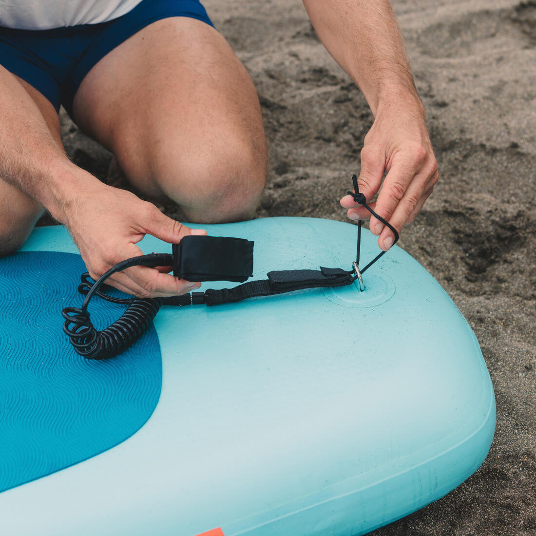 Pack Stand up paddle gonflable 10'6 ,1 ou 2 personnes (jusqu'à 130 kg)- 100 Bleu