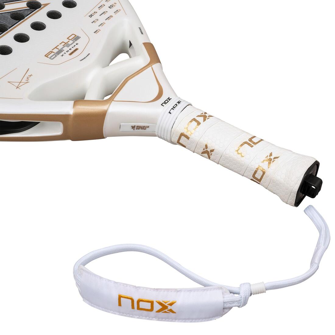 Raquette de Padel Adulte NOX AT10 Genius 12K Alum Xtrem 26 by Agustín Tapia