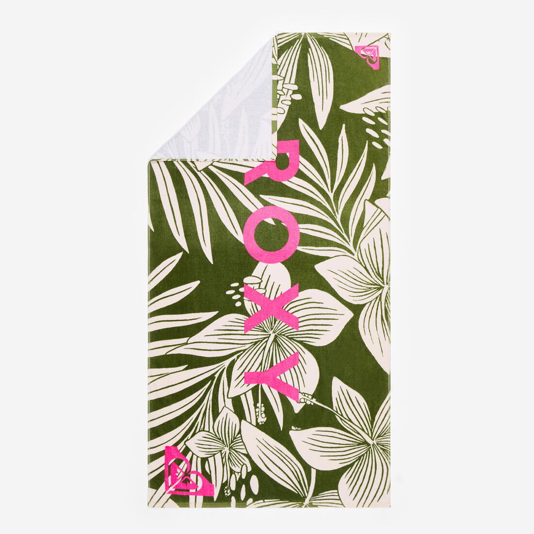 Serviette de plage en coton double face 160 x 80 cm, Roxy Aquarella
