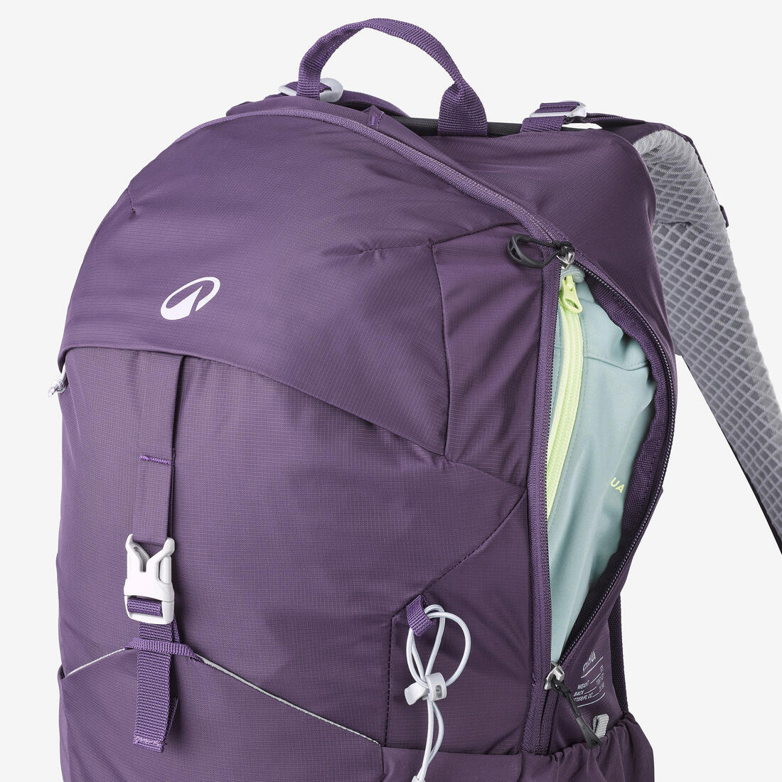 Sac à dos de randonnée ventilé 25L, MH500 khaki
