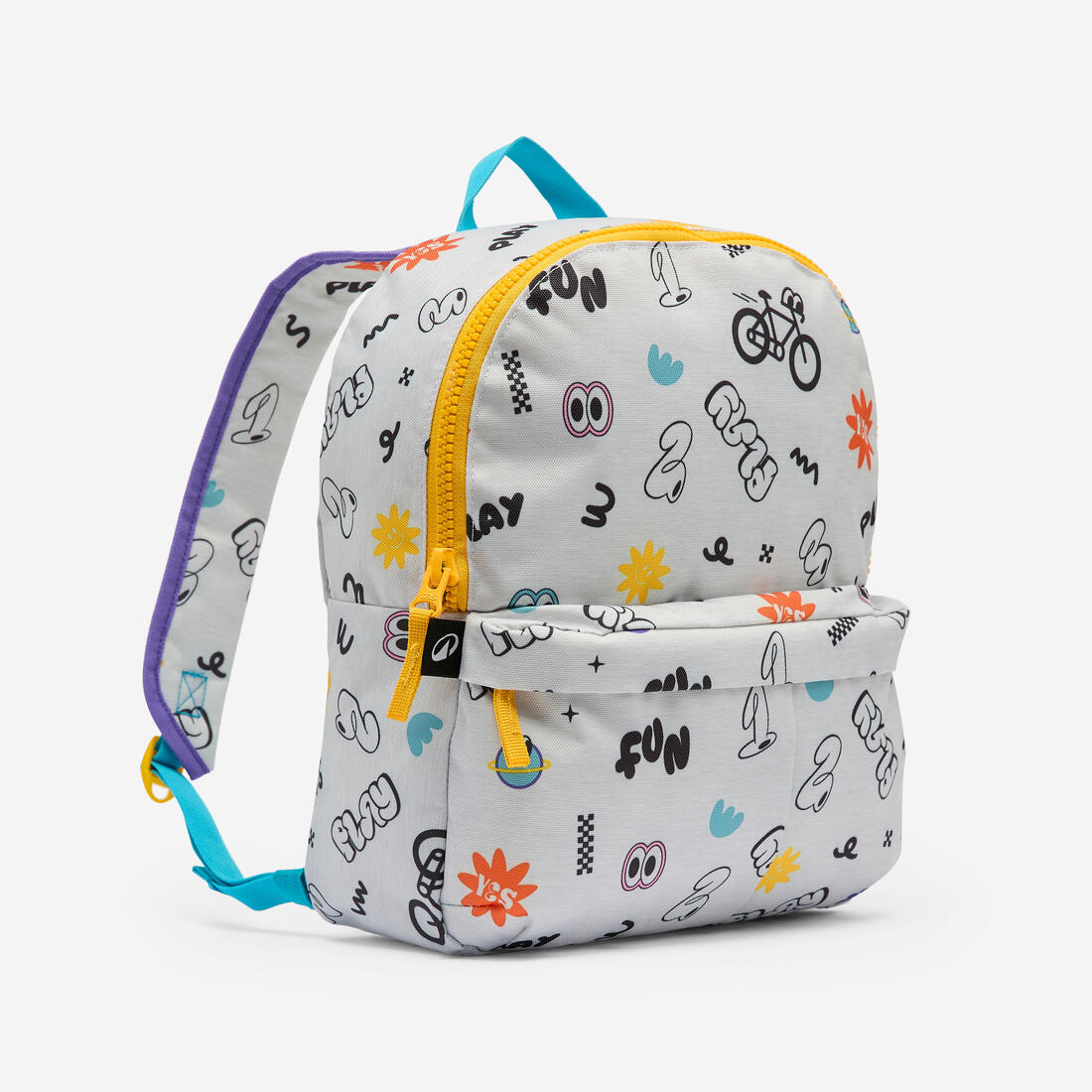 Petit sac à dos enfant 2 poches, Play 100 10L