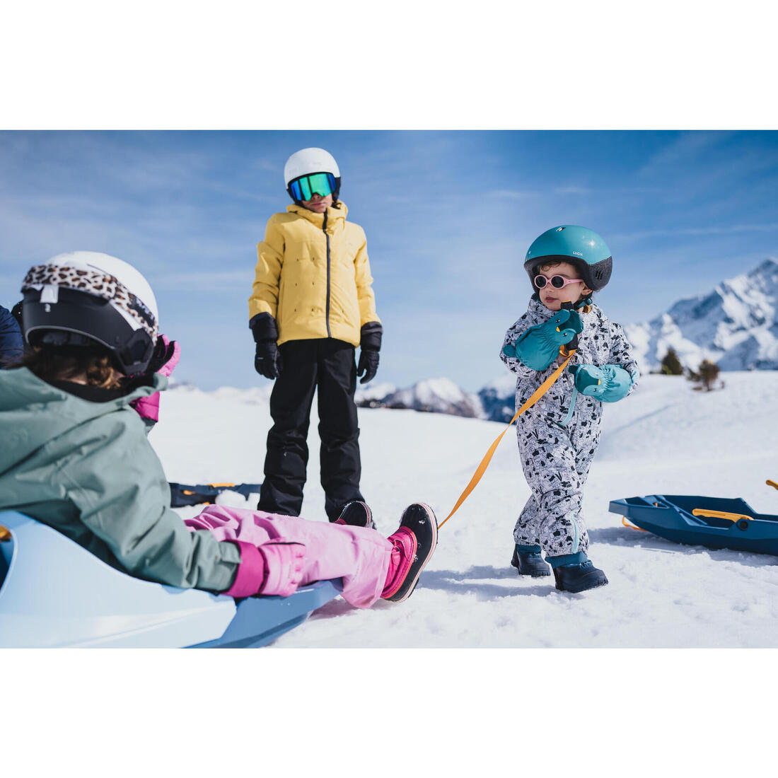 Moufles ski bébé, 500 warm
