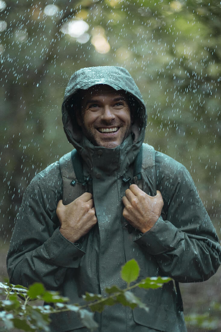 Veste imperméable de randonnée - NH550 Imper - Homme