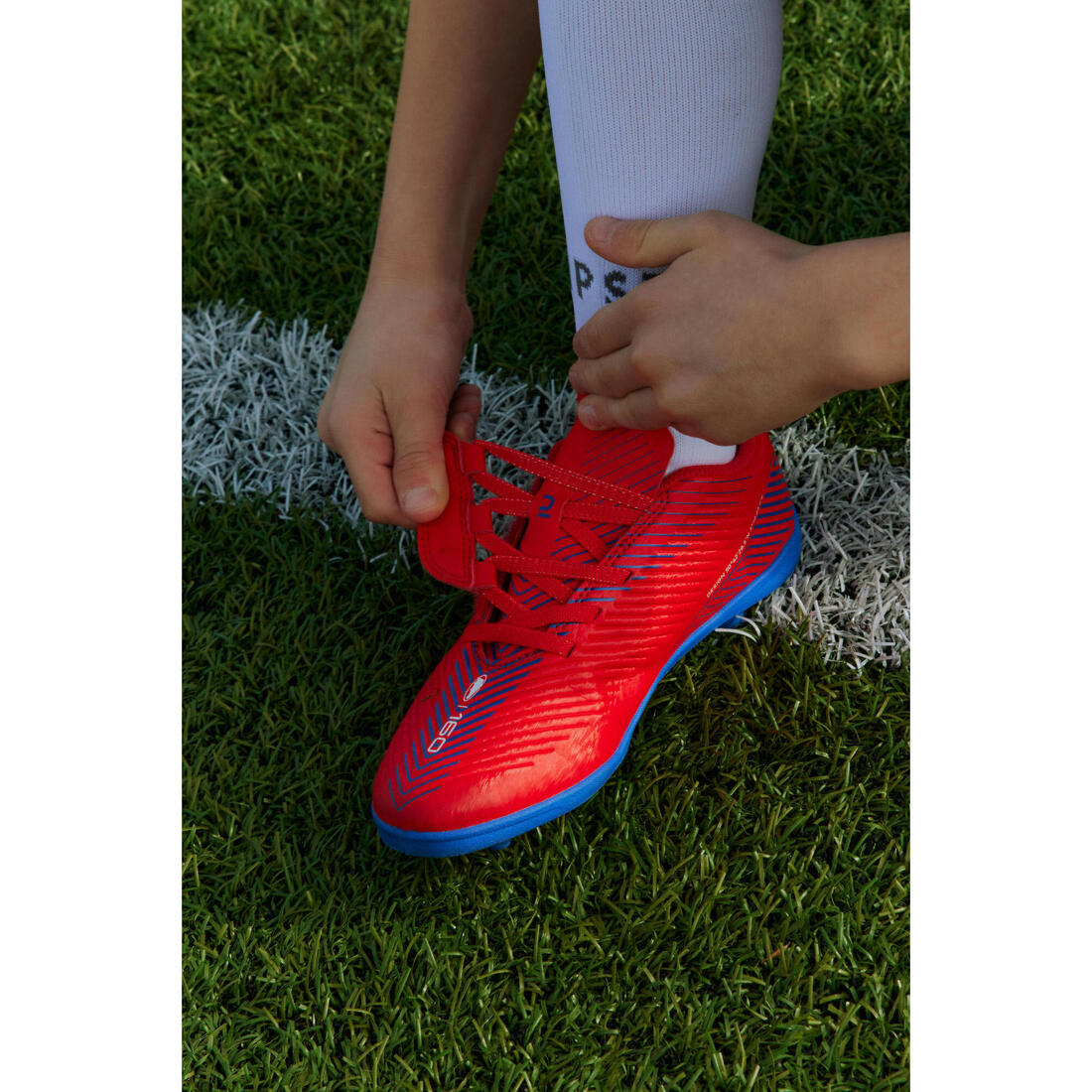CHAUSSURES DE FOOTBALL ENFANT A SCRATCH 160 EASY AG/FG