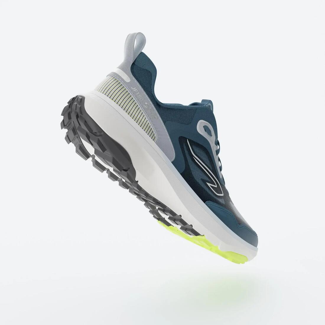 Chaussures de running route et trail homme, jf 190 grip bleu foncé