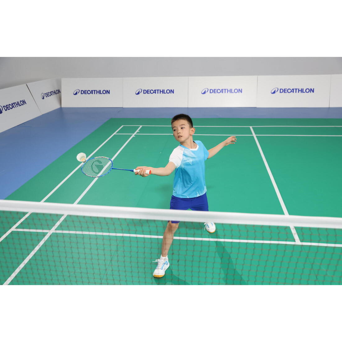 Chaussures de Badminton Enfant BS Sensation 500 - Aqua