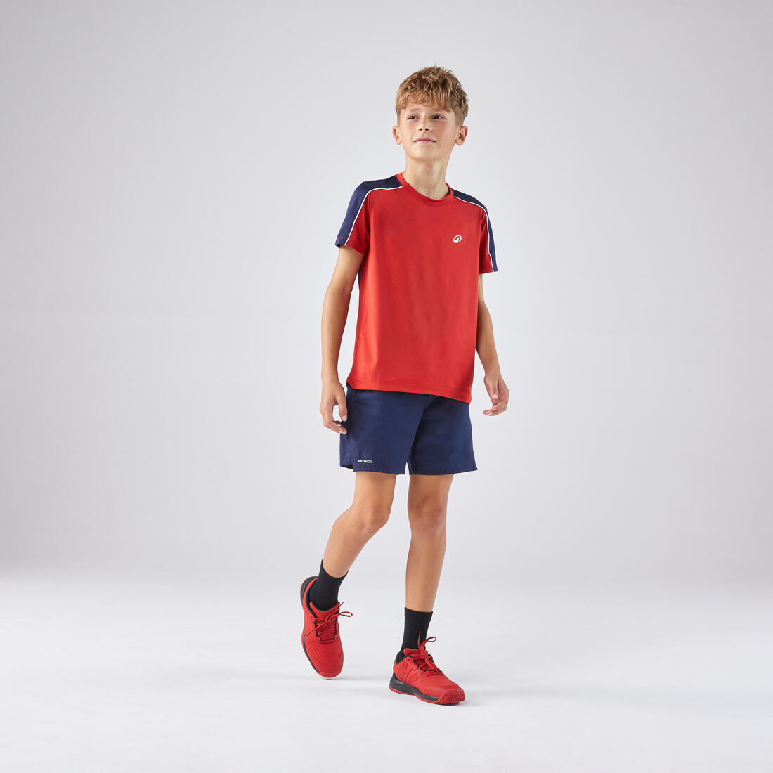 Chaussure de Tennis Junior à lacet - TS STRONG Jr Blanc Argile