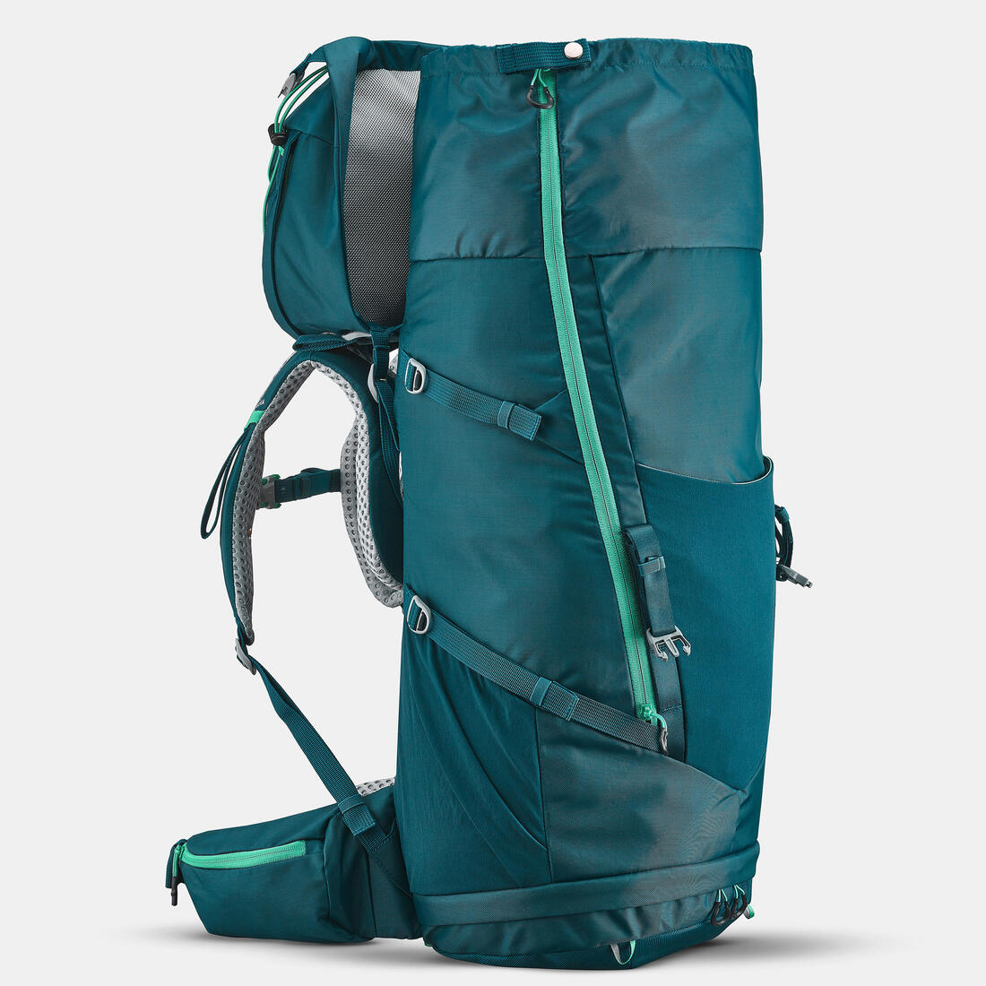 Sac à dos de randonnée 40+10L confortable et ventilé enfant, MH900
