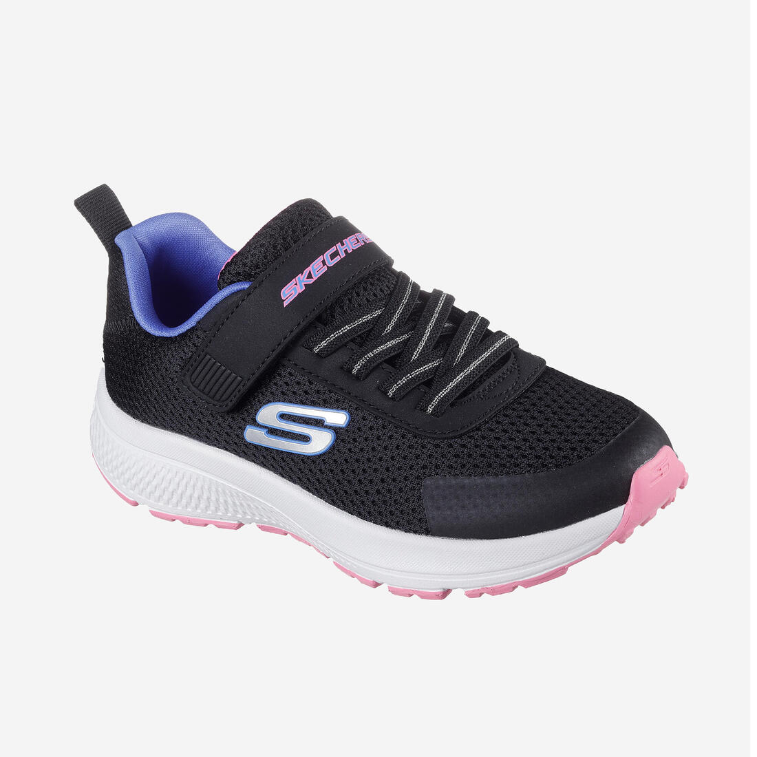 Chaussures GO RUN CONSISTENT enfant, noir et rose