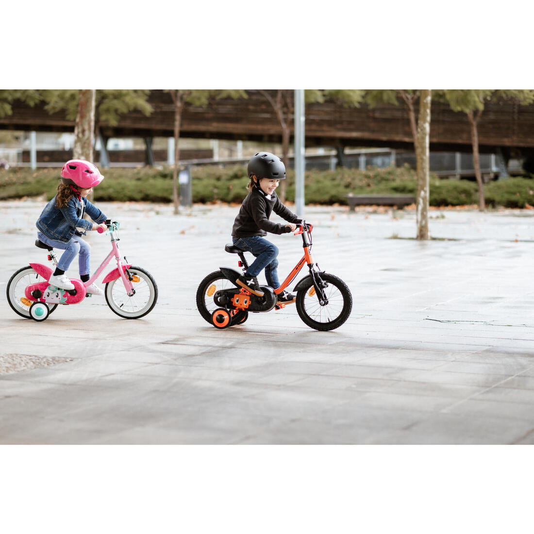 VELO 14 POUCES 3-5 ANS 500 ROBOT