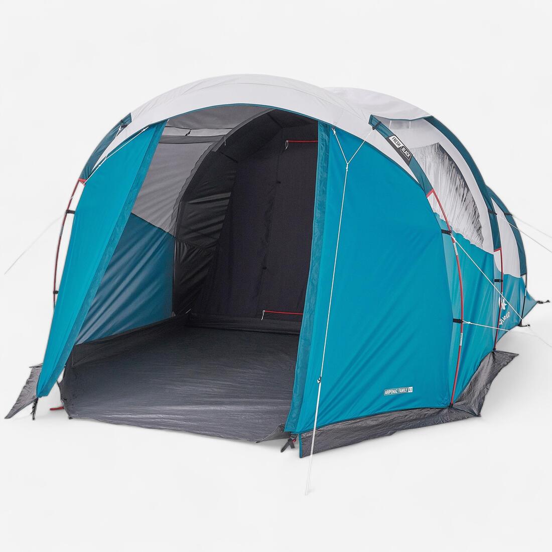 Tente à arceaux de camping - Arpenaz 4.1 F&B - 4 Places - 1 Chambre