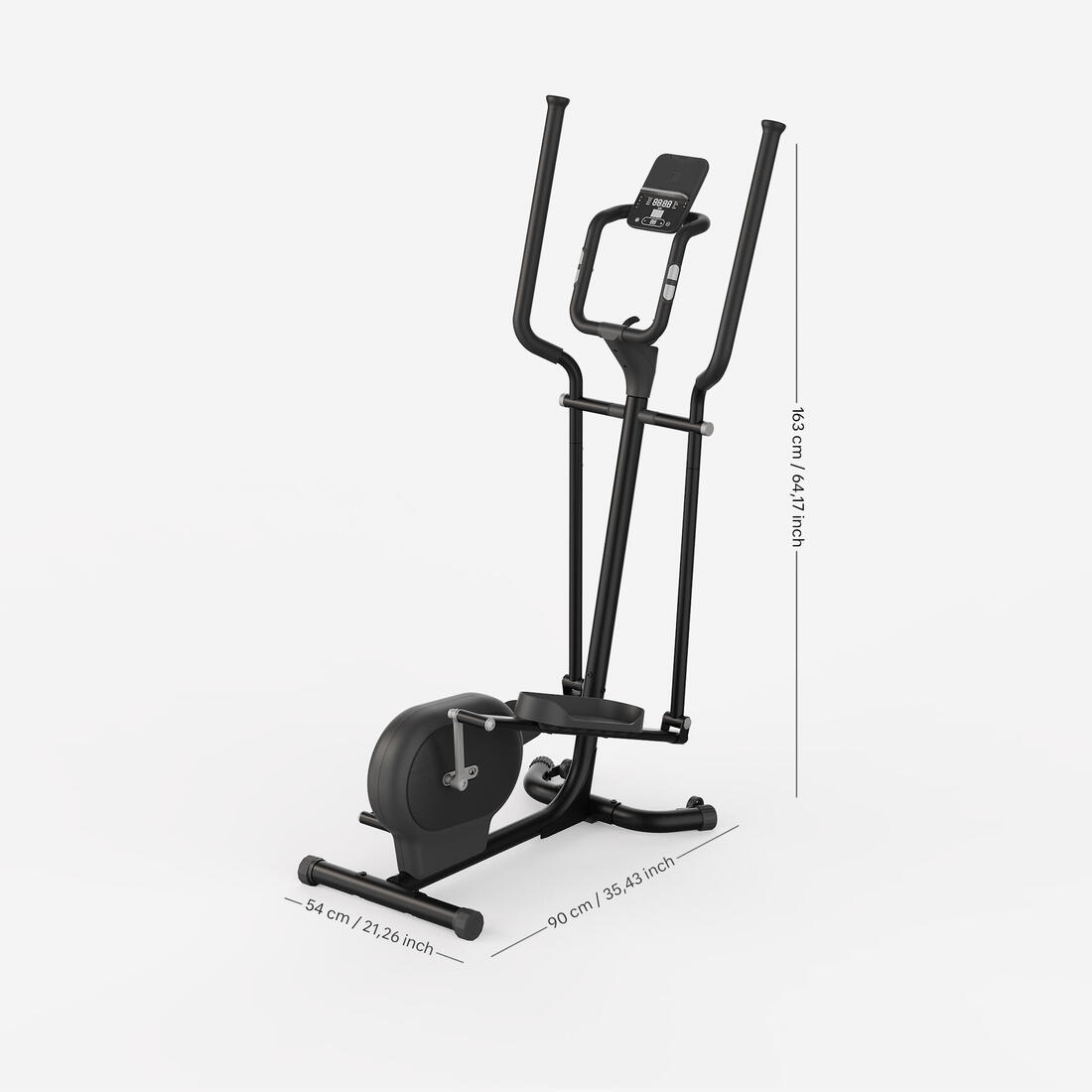 Vélo elliptique 20 programmes et auto alimenté, Initial Elliptical 300