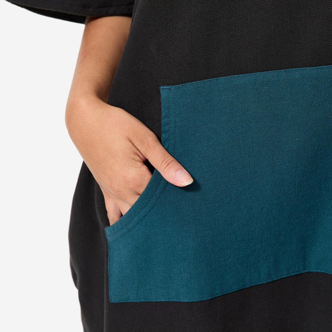 Poncho surf Adulte - 500 sable