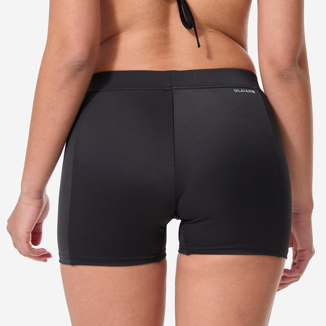 Bas de maillot de bain shorty Femme - reva noir