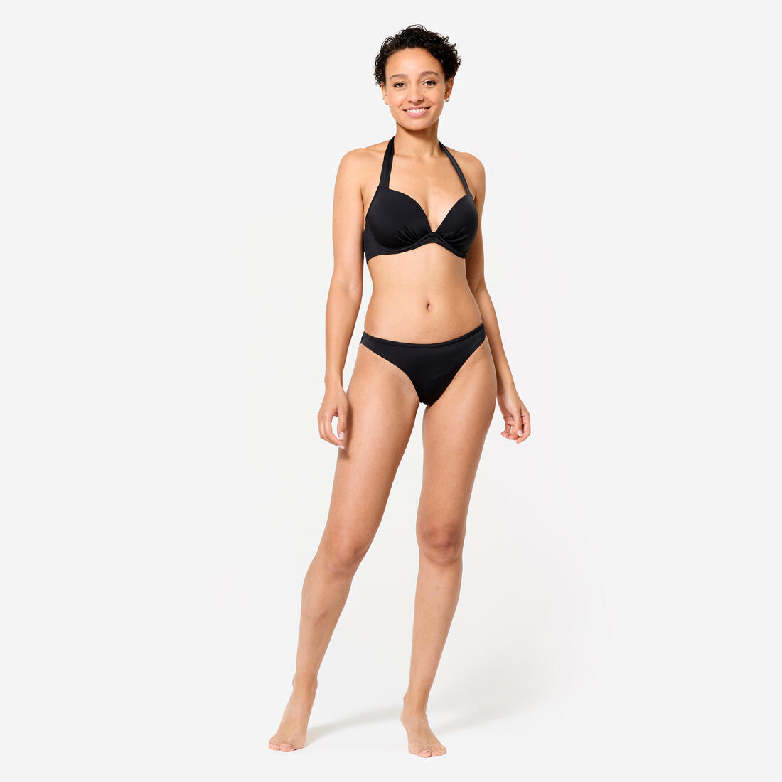 Bas de maillot de bain tanga femme - lulu noir