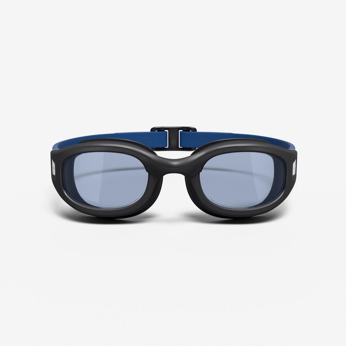 Lunettes de natation Taille L - Soft noir bleu teintées