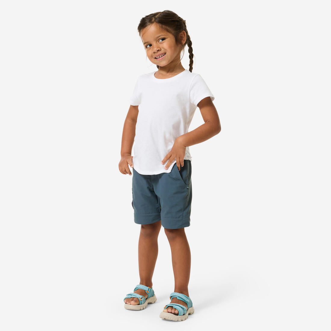 Pantalon de randonnée modulable enfant 2-6 ans, MH500