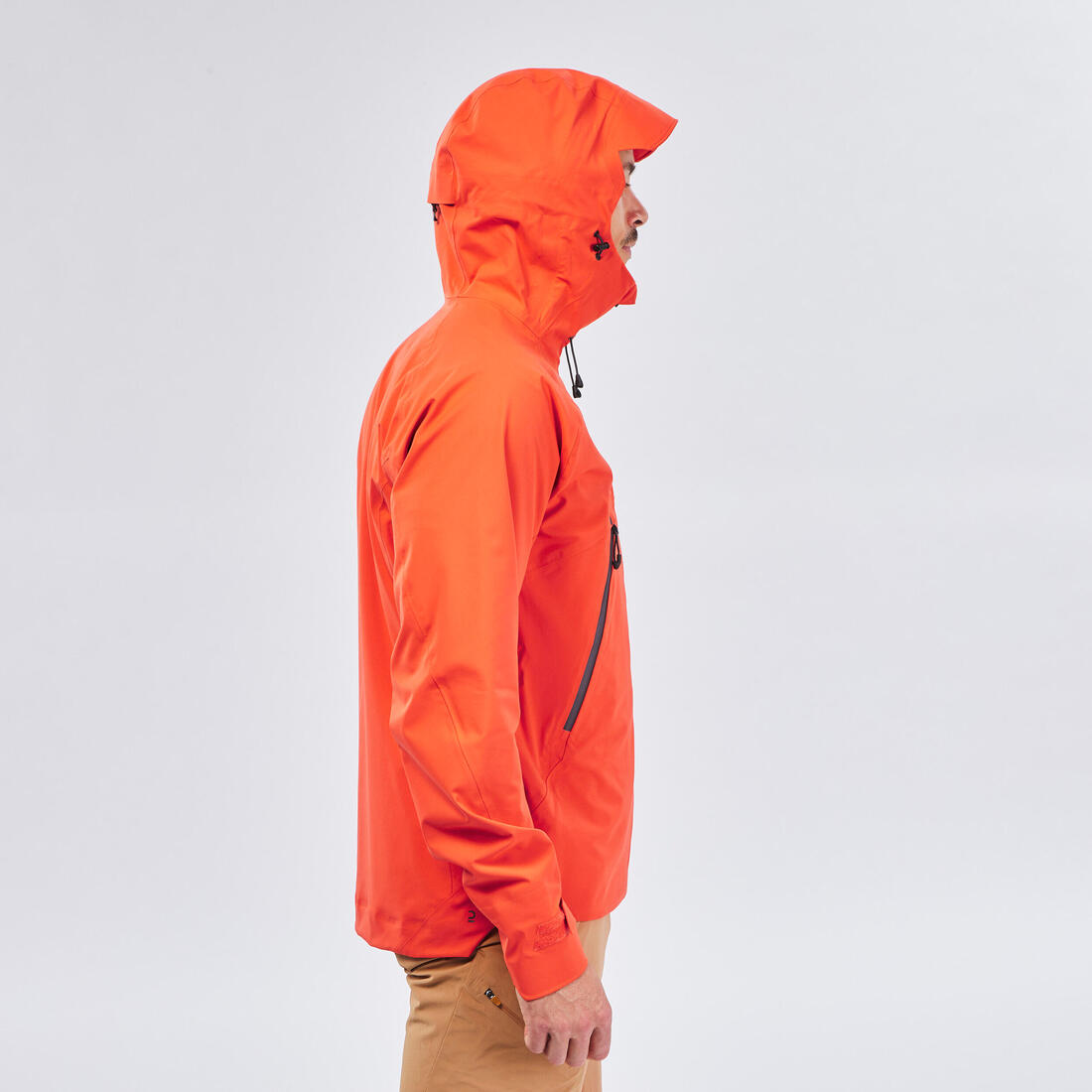 Veste imperméable et respirante de randonnée homme, MH500