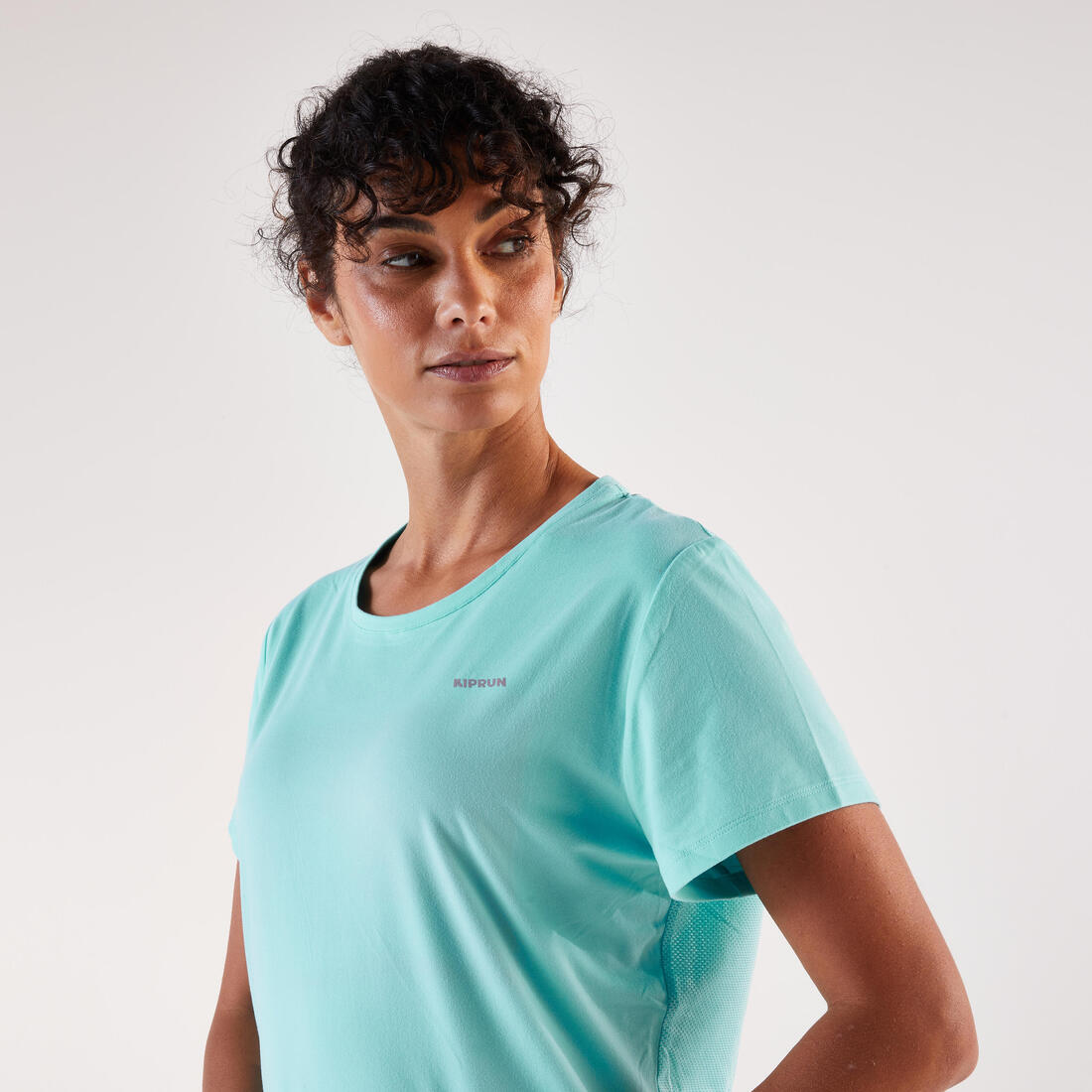 T-shirt running respirant femme - kiprun run 500 dry