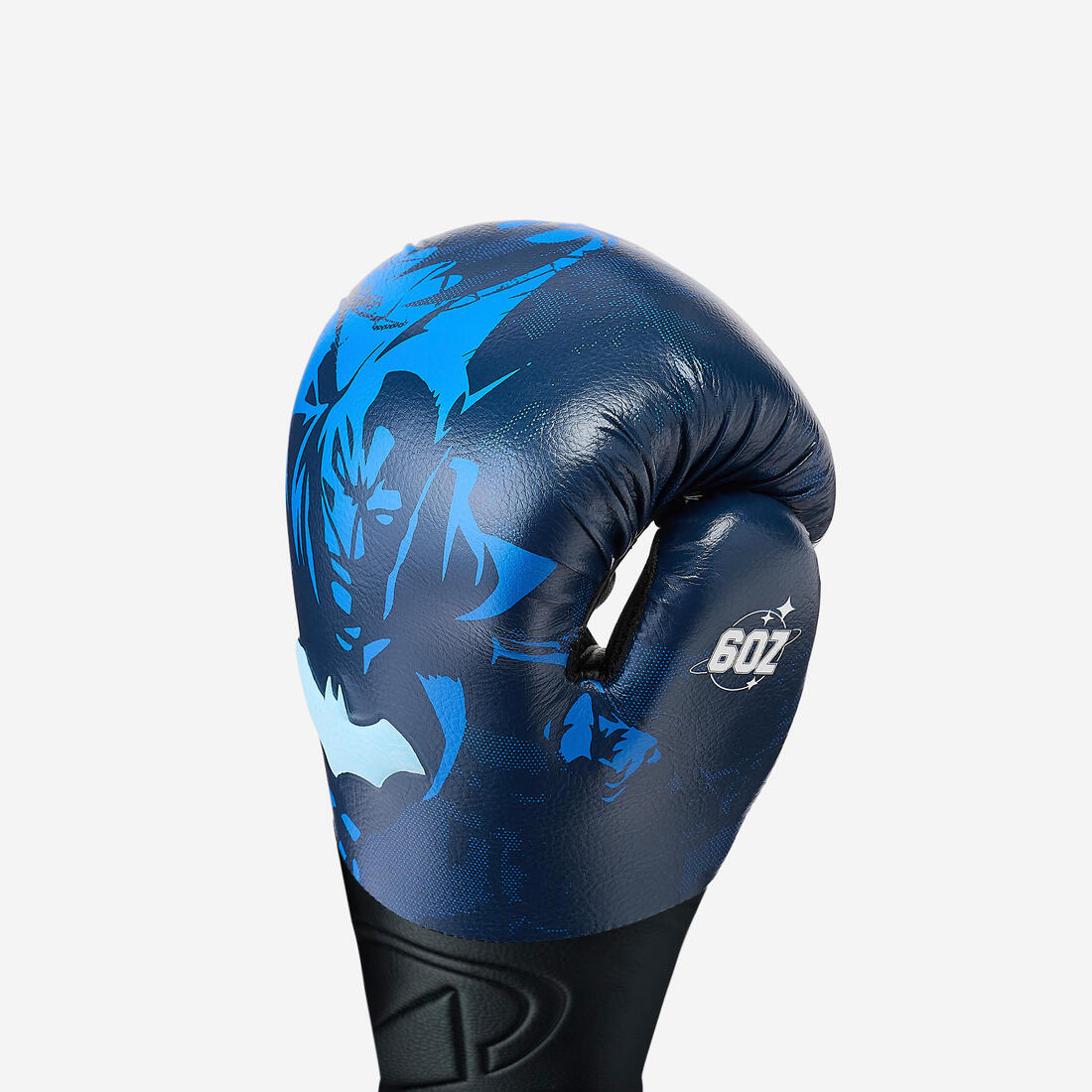 Gants de boxe résistants et respirants enfant, Batman Superman bleu