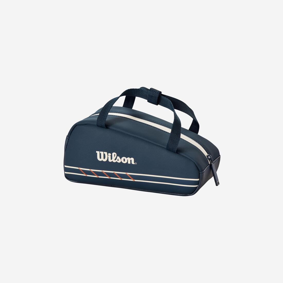 Mini sac Wilson Roland Garros bleu marine 3,1 litres.