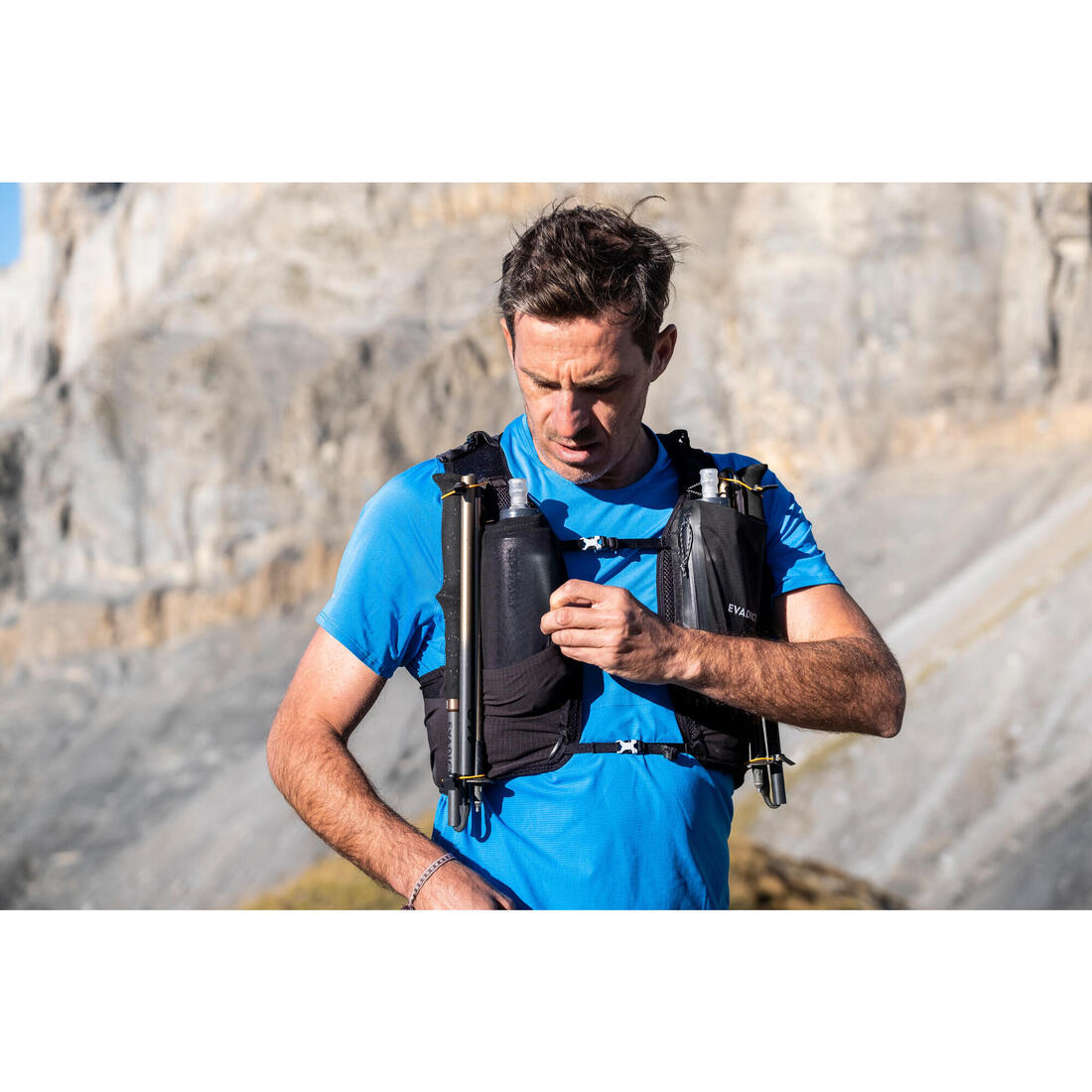 Sac trail running 10l mixte - vendu avec poche à eau 1l