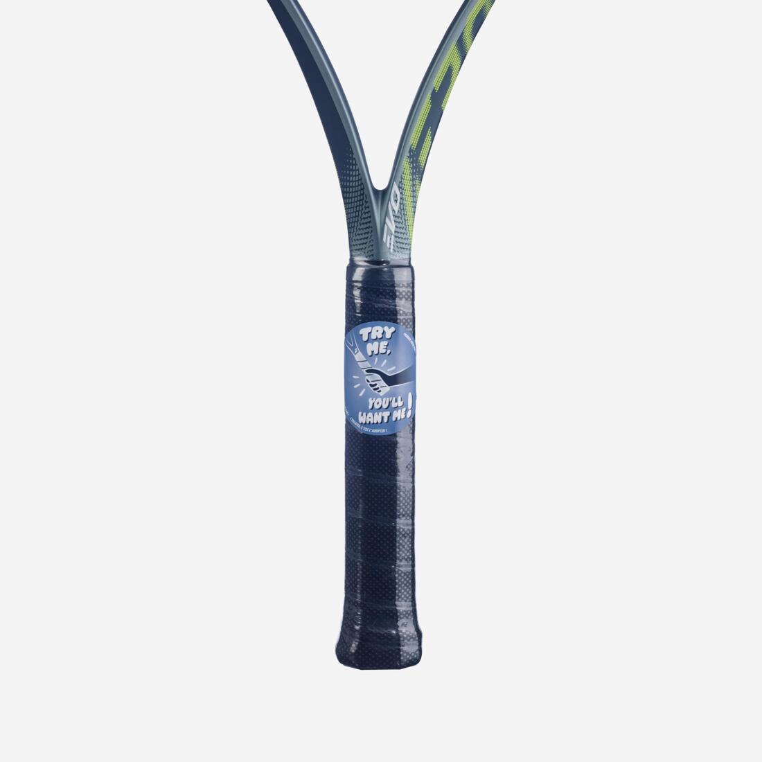 Raquette de tennis adulte cordée, Babolat evo aero gen2 275g gris jaune