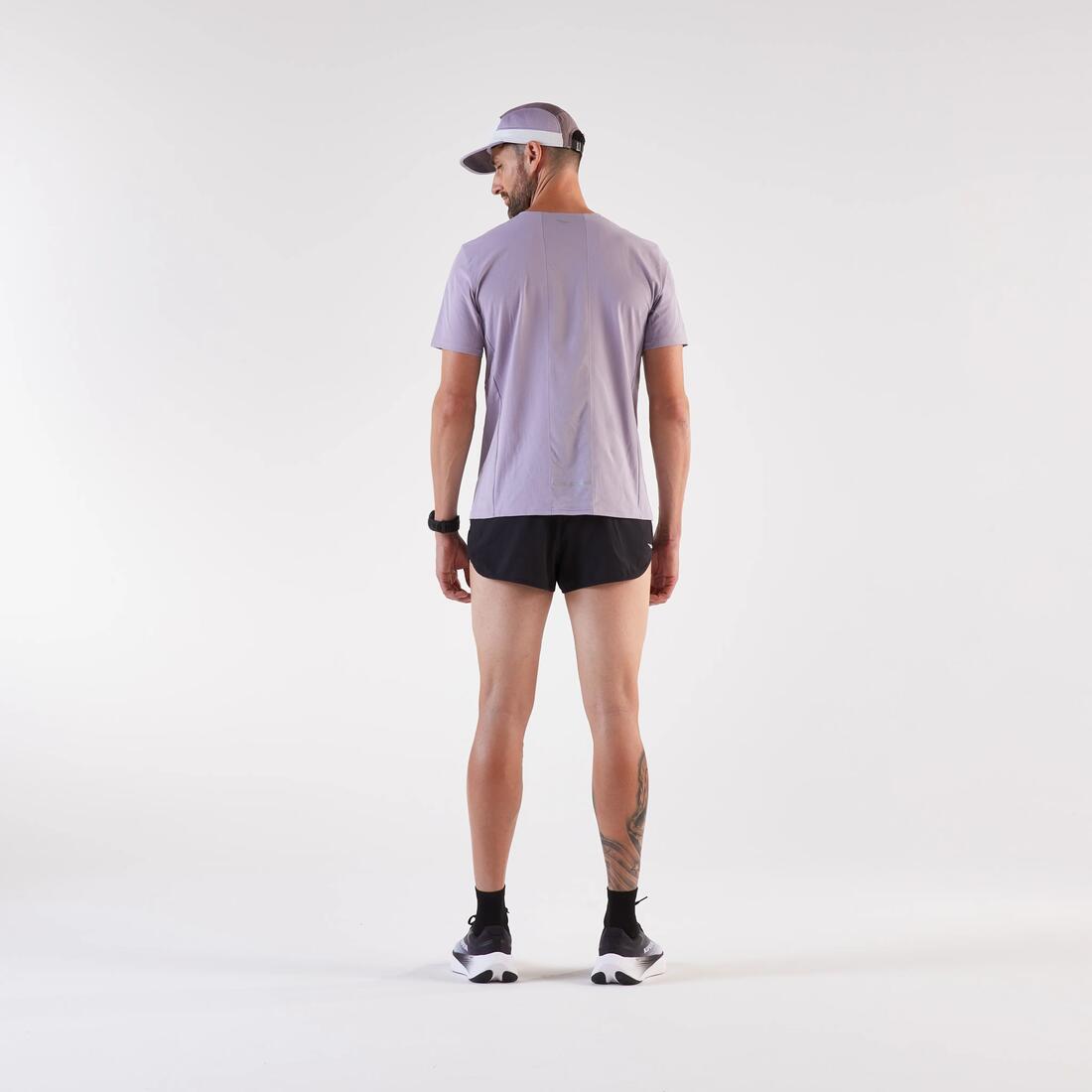 Short de running homme - Kiprun run 500 confort split