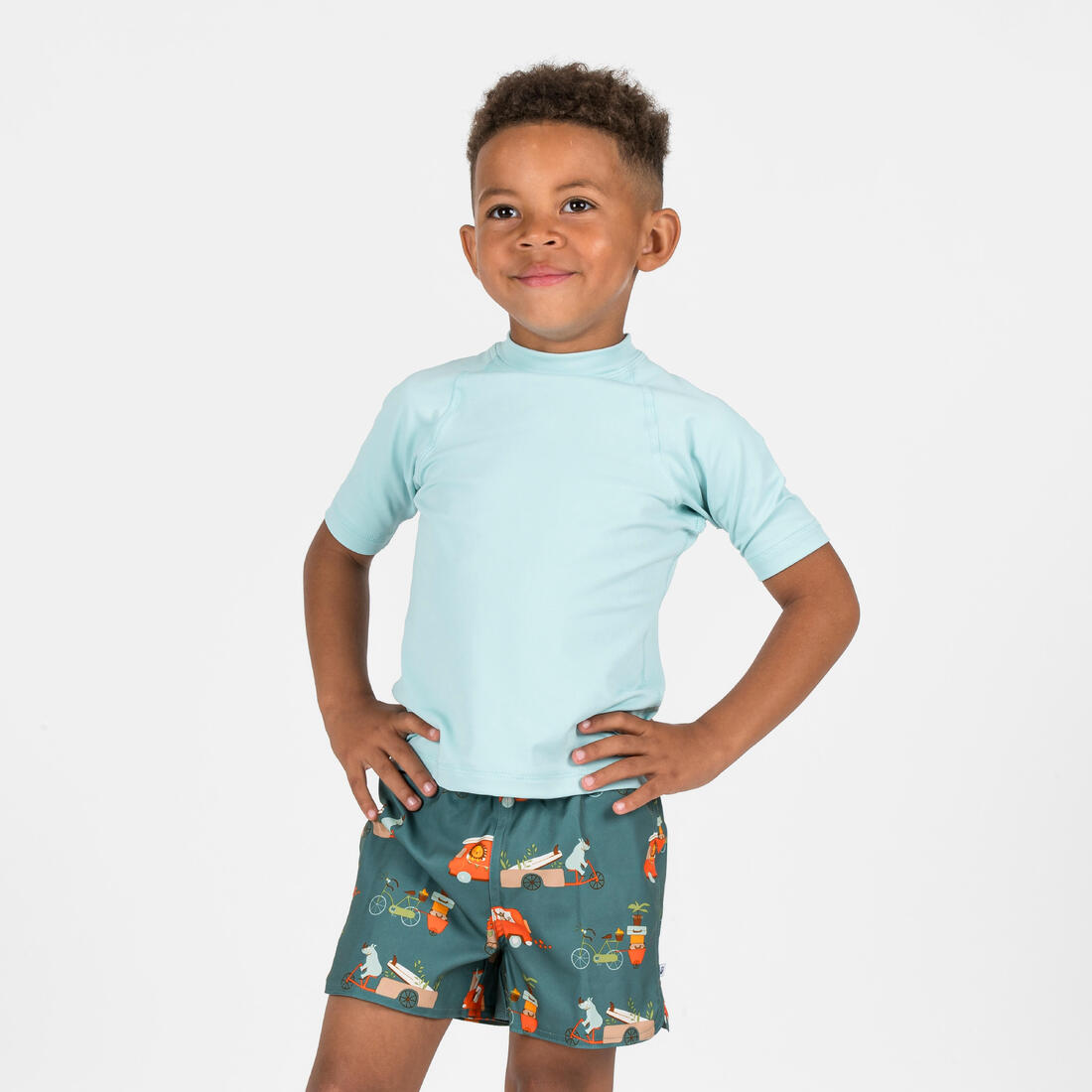 Swimshort bb wave green