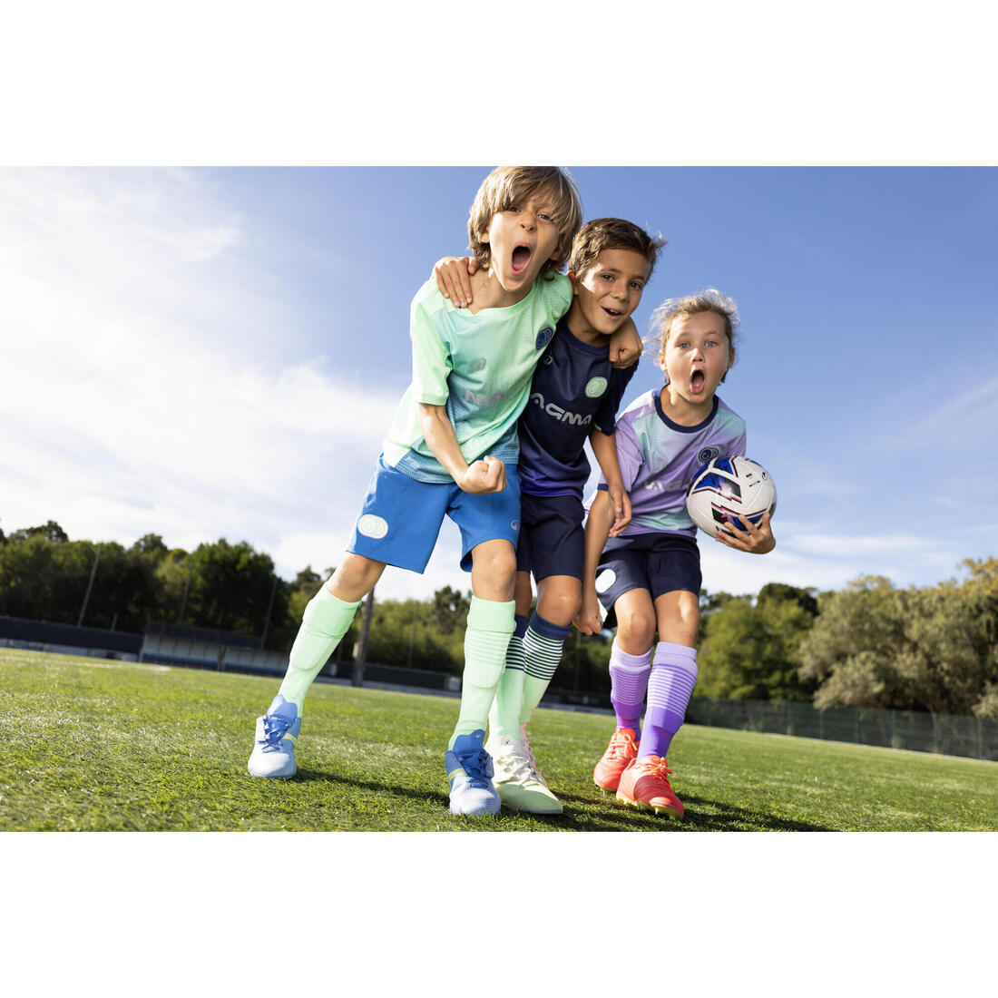 Chaussettes de football Viralto KIDS ROAR Guépard