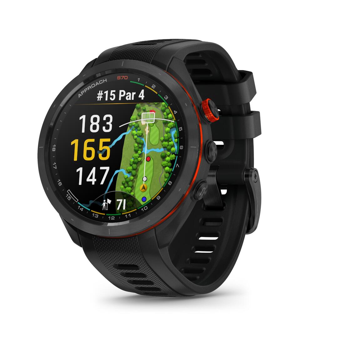 Montre gps golf 47mm - garmin approach s70 noire