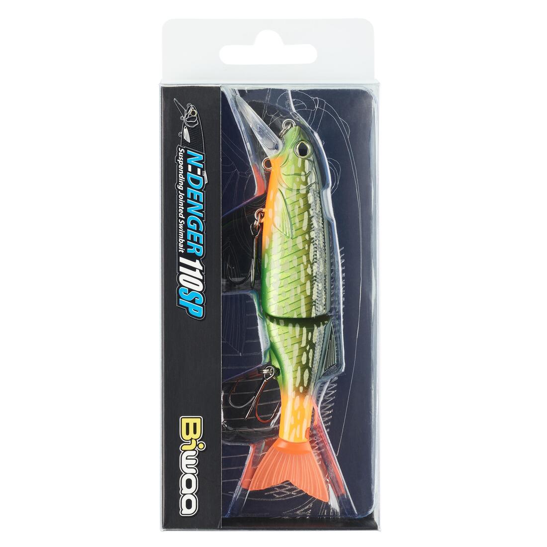 LEURRE PECHE AUX LEURRES BIWAA NDENGER 110SP FIRE PIKE