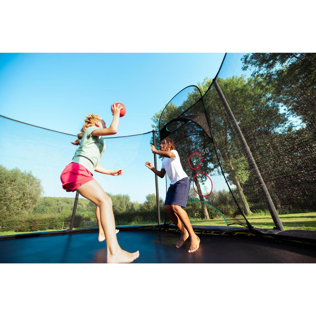 Short multisport coton enfant mixte
