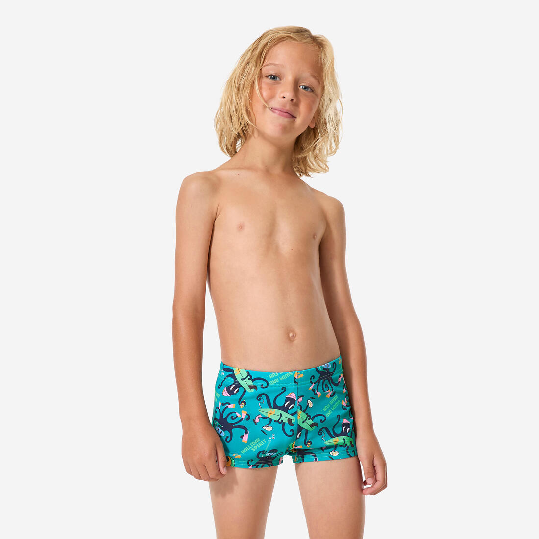 Boxer de bain natation Garçon enfant, Fiti sunny