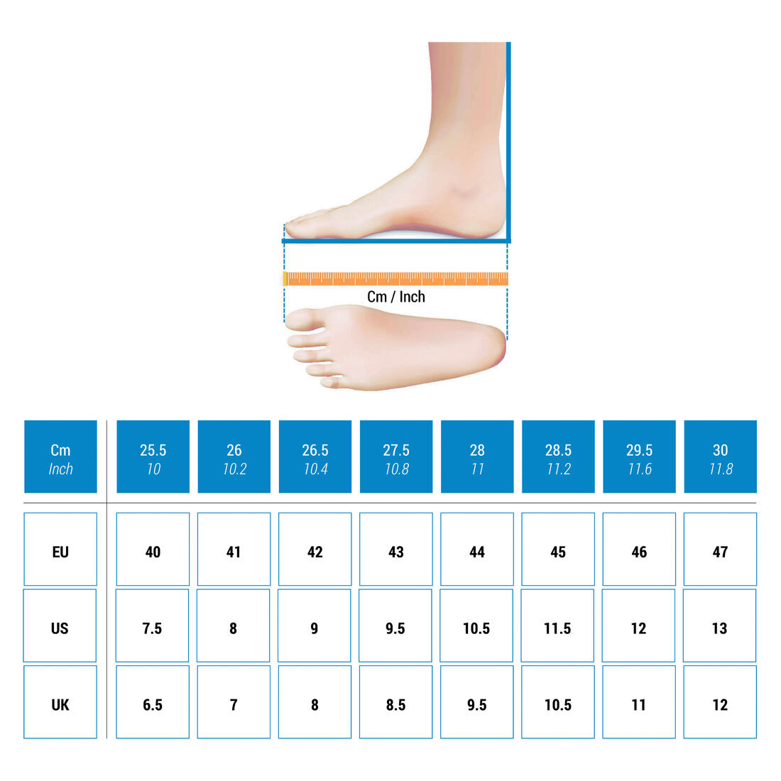 Chaussures trail running compétition homme - kiprun race light mangue