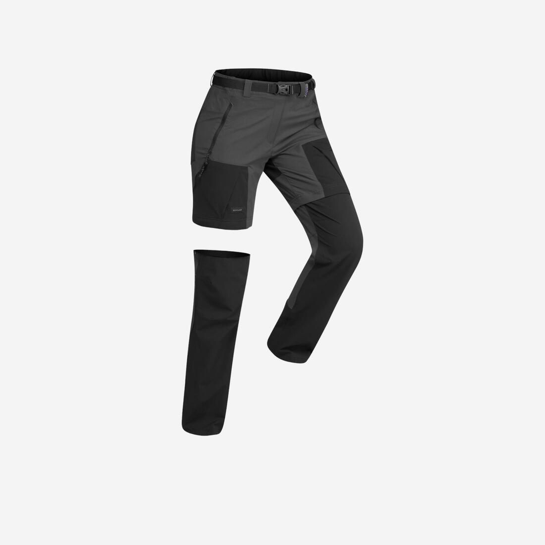 Pantalon modulable 2 en 1 de trek montagne - MT500 - Femme