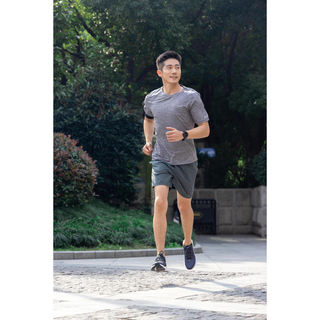 Short de running homme - kiprun run 500 dry