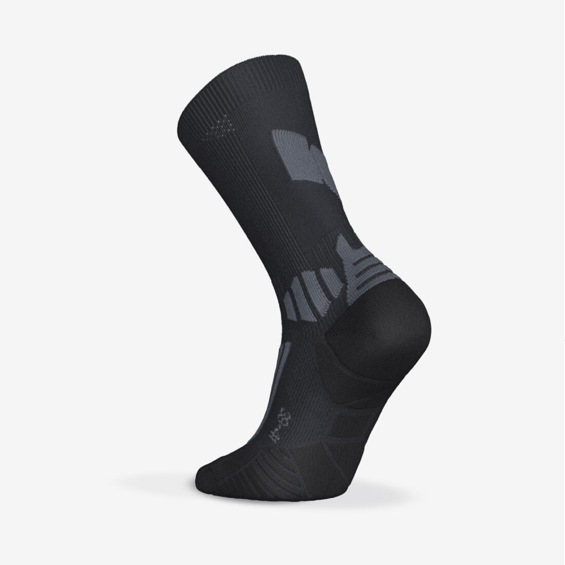 Chaussettes de trail running Kiprun 900 X noir