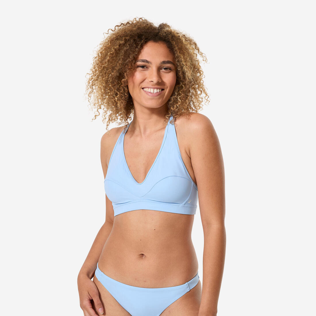 Haut de maillot de bain brassière grande taille surf femme - ana