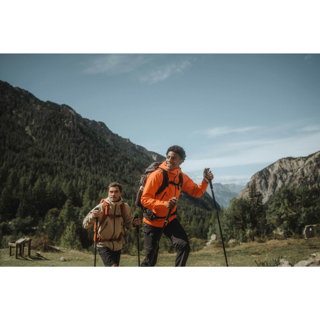Short de randonnée long homme, MH500