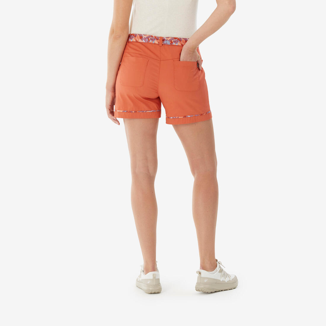 Short de randonnée 6 poches femme, NH500