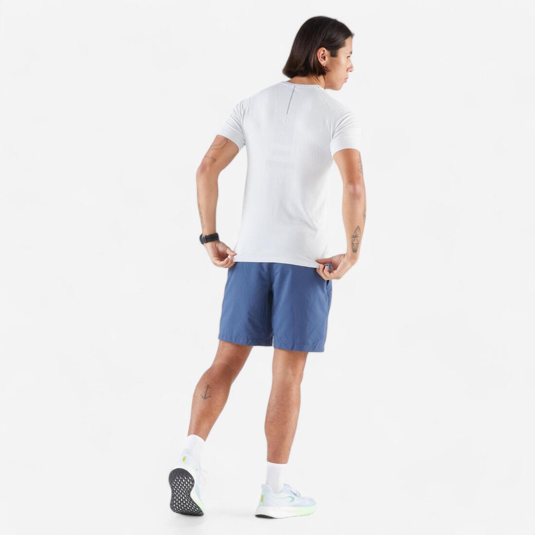 Chaussure de Running Homme, KIPRUN KD500.3 Gris bleu