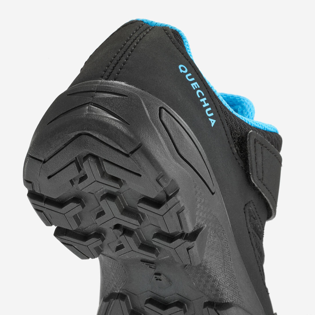 Chaussures de randonnée enfant avec scratch - NH100 bleu - 24 à 34