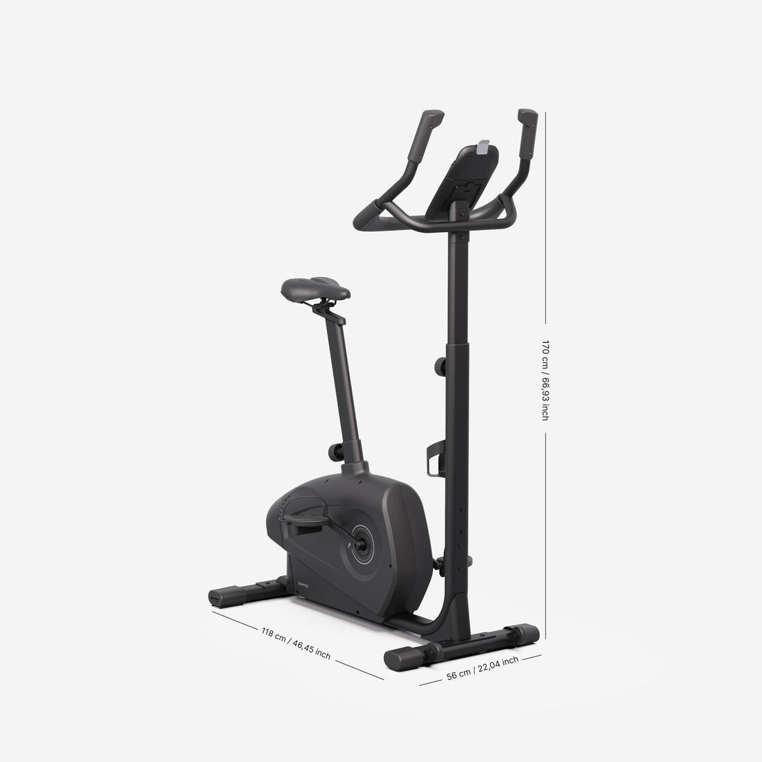 Vélo d'appartement connecté ultra confort et auto-alimenté - eb900 b