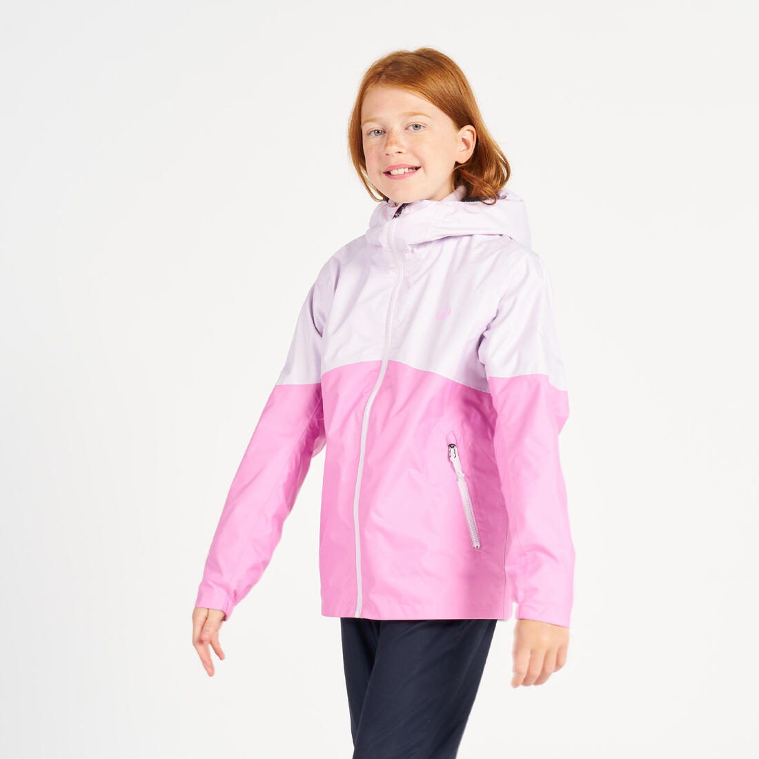 Veste imperméable et coupe vent de voile enfant, 100 navy